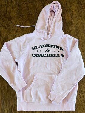 BLACKPINK In Coachella 2023 Pink Hoodie